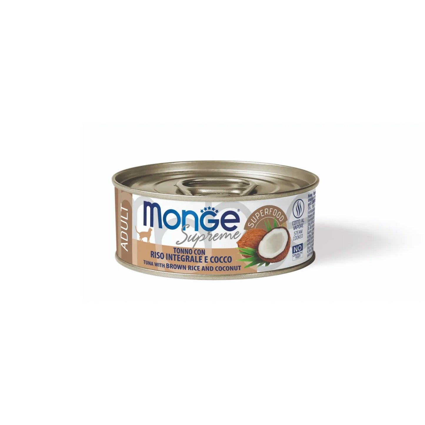 Monge Supreme Adult Cat Bocconcini Di Tonno Per Gatti Adulti 80g