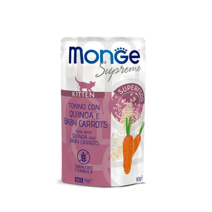 Monge Supreme Kitten Bocconcini Di Tonno Per Gattini 80g