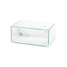 Aqpet Tortuga 40 Tartarughiera In Vetro Con Coperchio E Isola Per Tartarughe D'acqua 16L