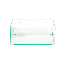 Aqpet Tortuga 40 Tartarughiera In Vetro Con Coperchio E Isola Per Tartarughe D'acqua 16L