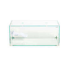 Aqpet Tortuga 50 Tartarughiera In Vetro Con Coperchio E Isola Per Tartarughe D'acqua 27L