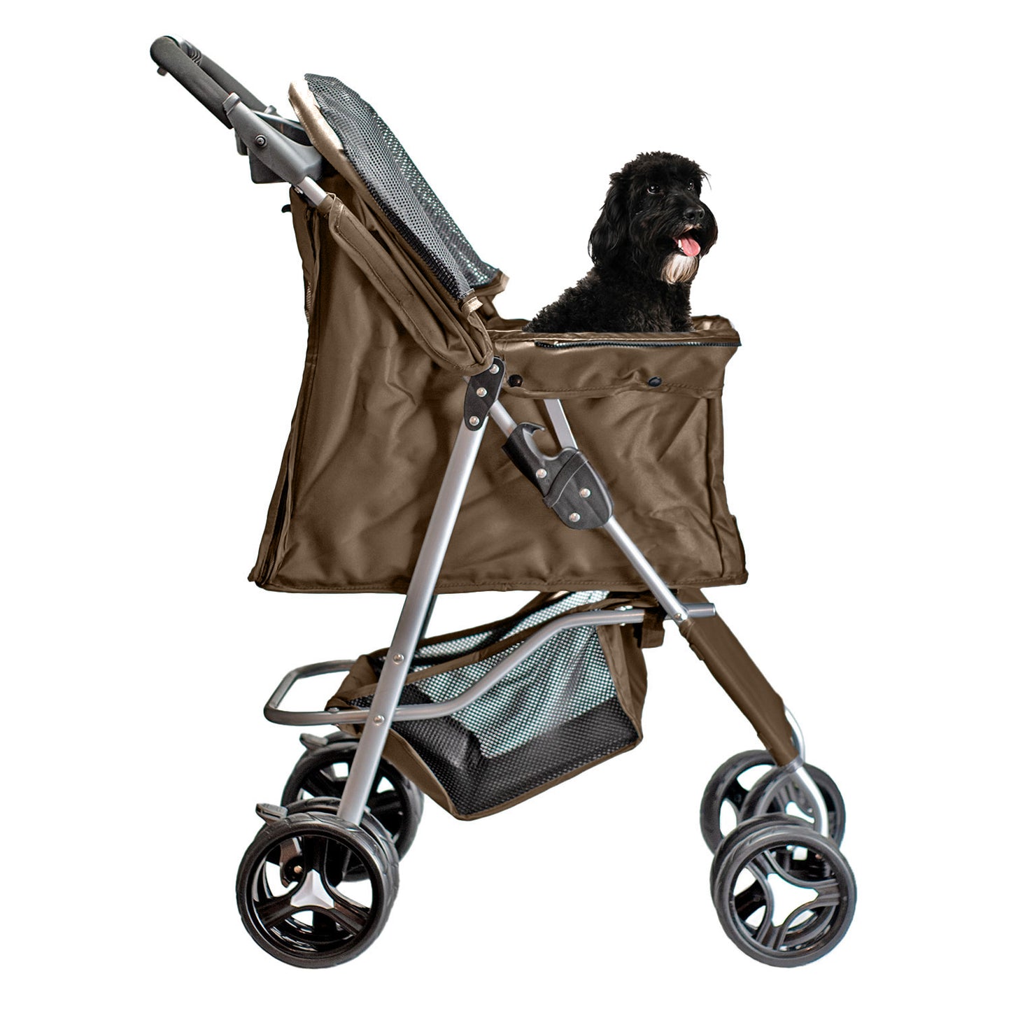 AqpetFriends PetBuggy Passeggino Comodo e Pratico Per Cani Di Taglia Medio/Piccola