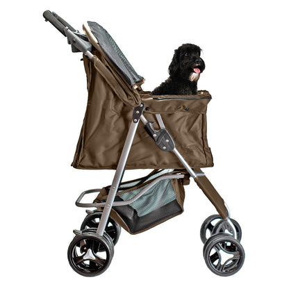 AqpetFriends PetBuggy Passeggino Comodo e Pratico Per Cani Di Taglia Medio/Piccola