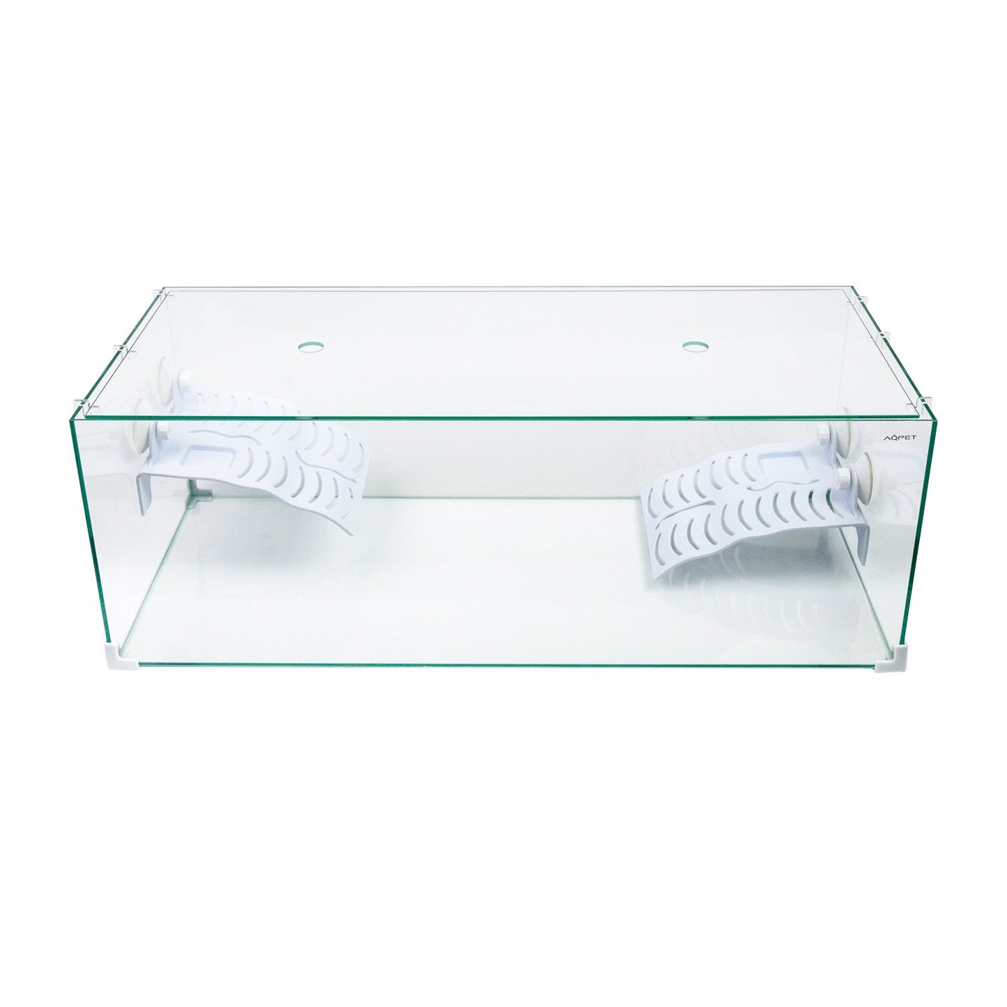 Aqpet Tortuga 80 Tartarughiera In Vetro Con Coperchio E Isola Per Tartarughe D'acqua 78L