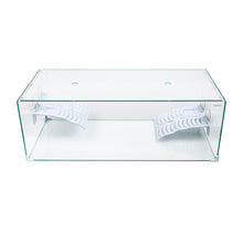 Aqpet Tortuga 80 Tartarughiera In Vetro Con Coperchio E Isola Per Tartarughe D'acqua 78L