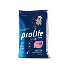 Prolife Sensitive Puppy Lamb & Rice Medium/Large Crocchette Di Agnello E Riso Per Cuccioli Di Taglia Media e Grande 10kg