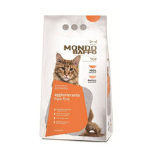 Mondo Baffo Top Lettiera Bianca Purissima Agglomerante Tipo Fine Per Gatti 7,5 L