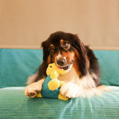 Dashi Rexi Dino Toys Gioco Per Cani Interattivo In Stoffa A Forma Di T-Rex