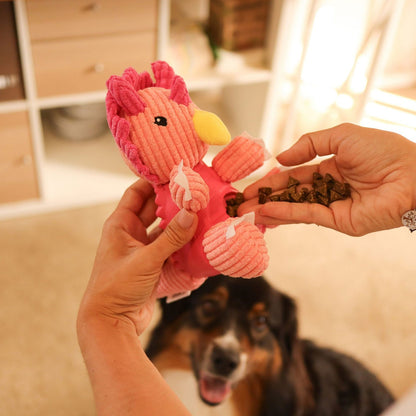 Dashi Trici Dino Toys Gioco Per Cani Interattivo In Stoffa A Forma Di Triceratopo