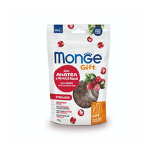 Monge Gift Sterilised Cat Snack con Anatra e Mirtilli Rossi Filled and Crunchy Per Gatti 60gr