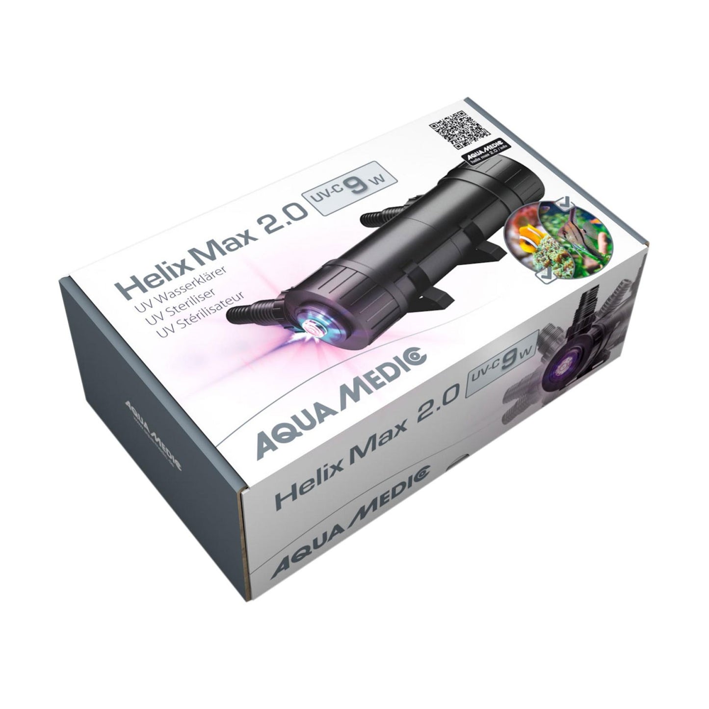 AquaMedic Helix Max 2.0 Chiarificatore UV-C Per Acquari