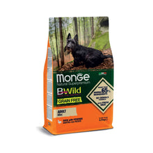 Monge BWilde Natural SuperPremium Grain Free Formula Mini Crocchette Per Cane Adulto Taglia Mini Anatra Con Patate 2,5kg