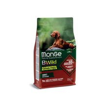 Monge BWild Natural SuperPremium Grain Free Formula All Breeds Crocchette Per Cane Adulto Agnello Con Patate E Piselli