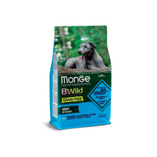 Monge BWild Natural SuperPremium Grain Free Formula All Breeds Crocchette Acciughe Con Patate E Piselli Per Cane Adulto