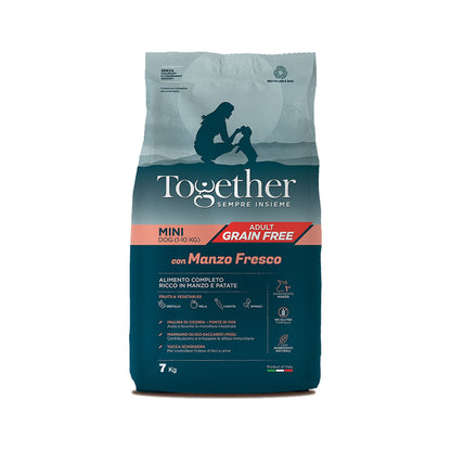Together Adult Sensitive Grain Free Mini Beef & Potato Crocchette Manzo E Patate Per Cani Adulti Di Taglia Piccola