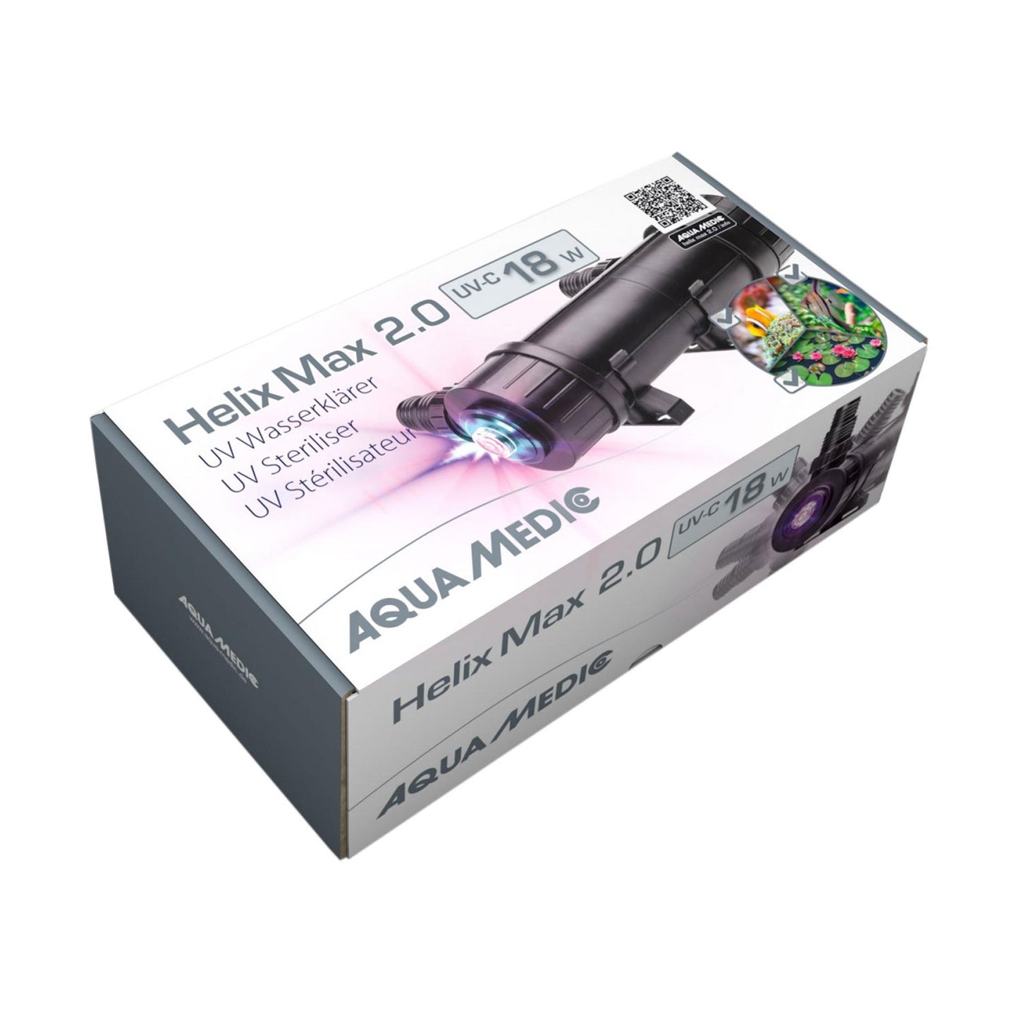 AquaMedic Helix Max 2.0 Chiarificatore UV-C Per Acquari