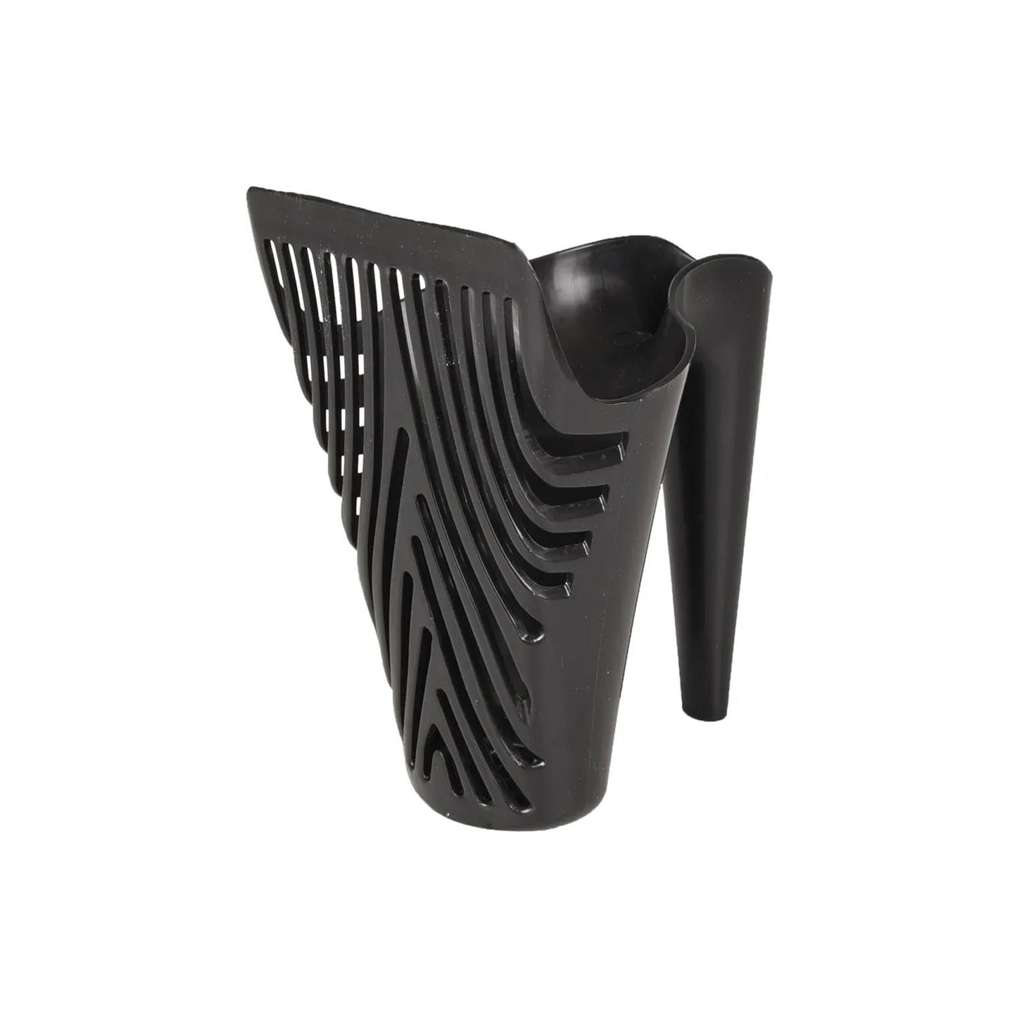 Flamingo 2 Cup Paletta Nera In Plastica Per Lettiera Gatto