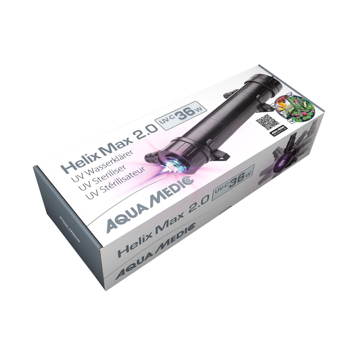 AquaMedic Helix Max 2.0 Chiarificatore UV-C Per Acquari