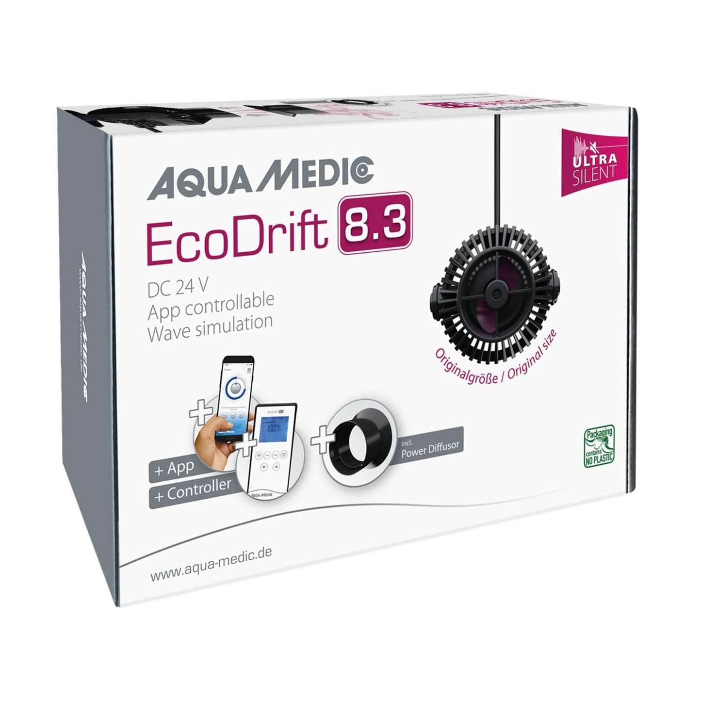 AquaMedic Eco Drift X.3 Series Pompa Di Movimento Per Acquari Con Controllo App