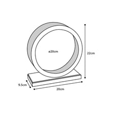 Flamingo Bogie Ruota Per Esercizi In Legno Per Roditori D20cm