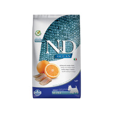 Farmina N&D Ocean Herring & Orange Adult Mini Crocchette Per Cani Adulti Di Taglia Piccola Con Aringa E Arancia