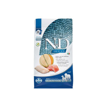 Farmina N&D Ocean Adult Medium&Maxi Crocchette Per Cani Adulti Di Taglia Media e Grande Con Salmone, Merluzzo Melone Cantalupo