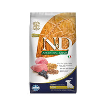 Farmina N&D Ancestral Grain Lamb & Blueberry Puppy Mini Crocchette Per Cuccioli Di Piccola Taglia Con Agnello e Mirtilli