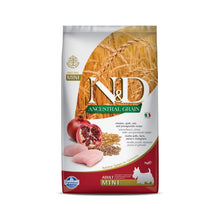 Farmina N&D Ancestral Grain Chicken & Pomegranate Adult Mini Crocchette Per Cani Adulti Di Piccola Taglia Con Pollo e Melograno
