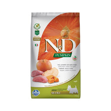 Farmina N&D Pumpkin Boar And Apple Adult Mini Crocchette Per Cani Adulti Di Piccola Taglia Con Zucca, Cinghiale e Mela