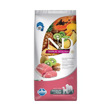 Farmina N&D Tropical SelectionAdult Medium&Maxi Crocchette Per Cani Adulti Di Taglia Media Grande Con Maiale e Frutti Tropicali