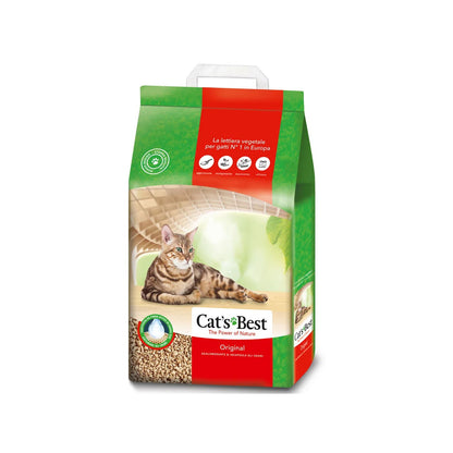 Cat's Best Original Lettiera Vegetale per Gatti Agglomerante e Incapsulante Con Fibre In Legno 7L