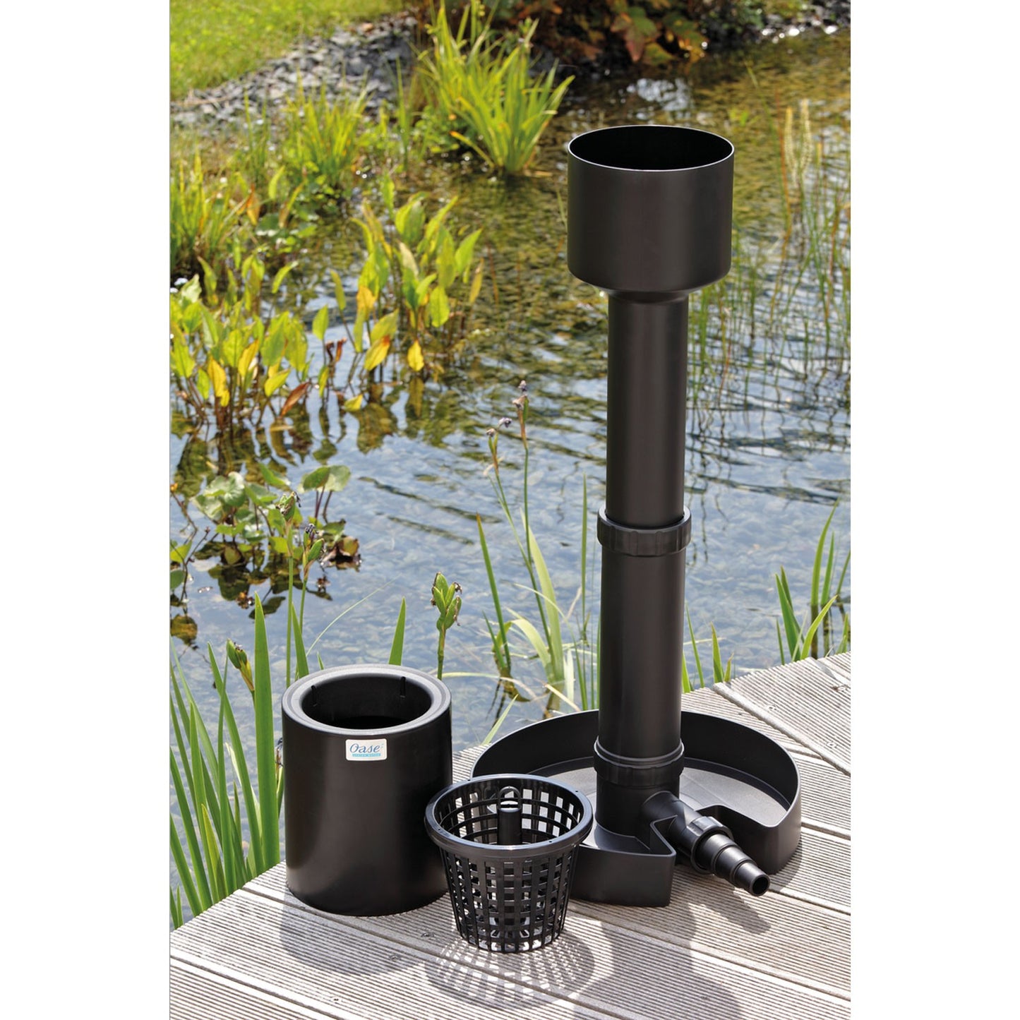 Oase AquaSkim 40 Skimmer Aspiratore Di Superfice Per Laghetti Con Adattamento A Livello Dell'Acqua