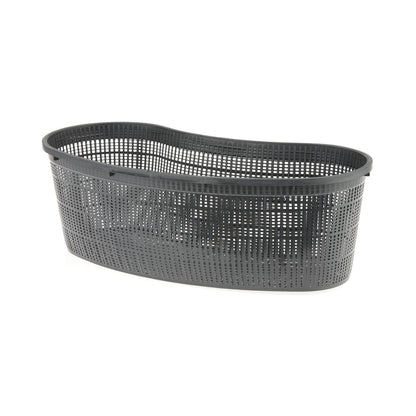 Oase Cestello Ovale Nero 45 In Plastica Per Piante Acquatiche Da Laghetto Con Griglia