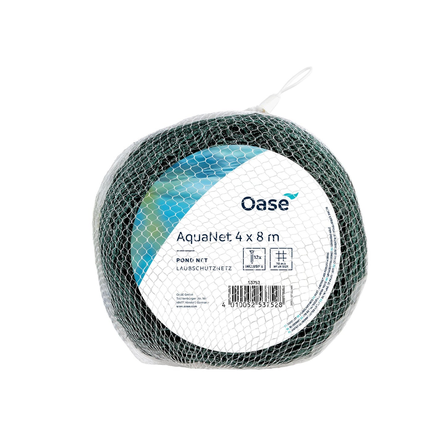 Oase AquaNet Rete Per Proteggere I Laghetti Da Caduta Foglie E Rami 4x8 mt