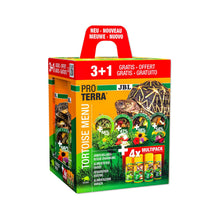 JBL Proterra Tortoise Menu Assortimento Mangime 3+1 Omaggio Da 250ml Per Tartarughe Di Terra