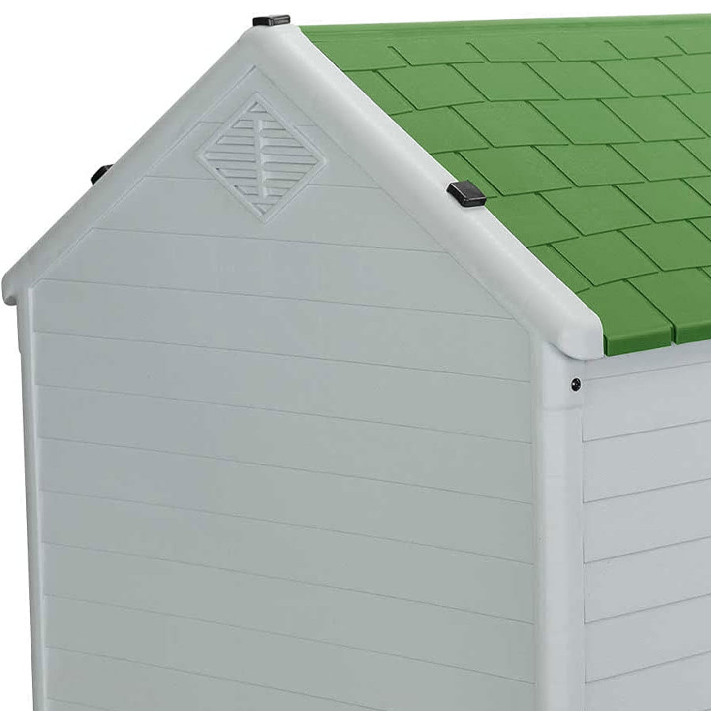 AqpetFriends Chalet Large Cuccia In Plastica Smontabile Per Cani di Taglia Grande
