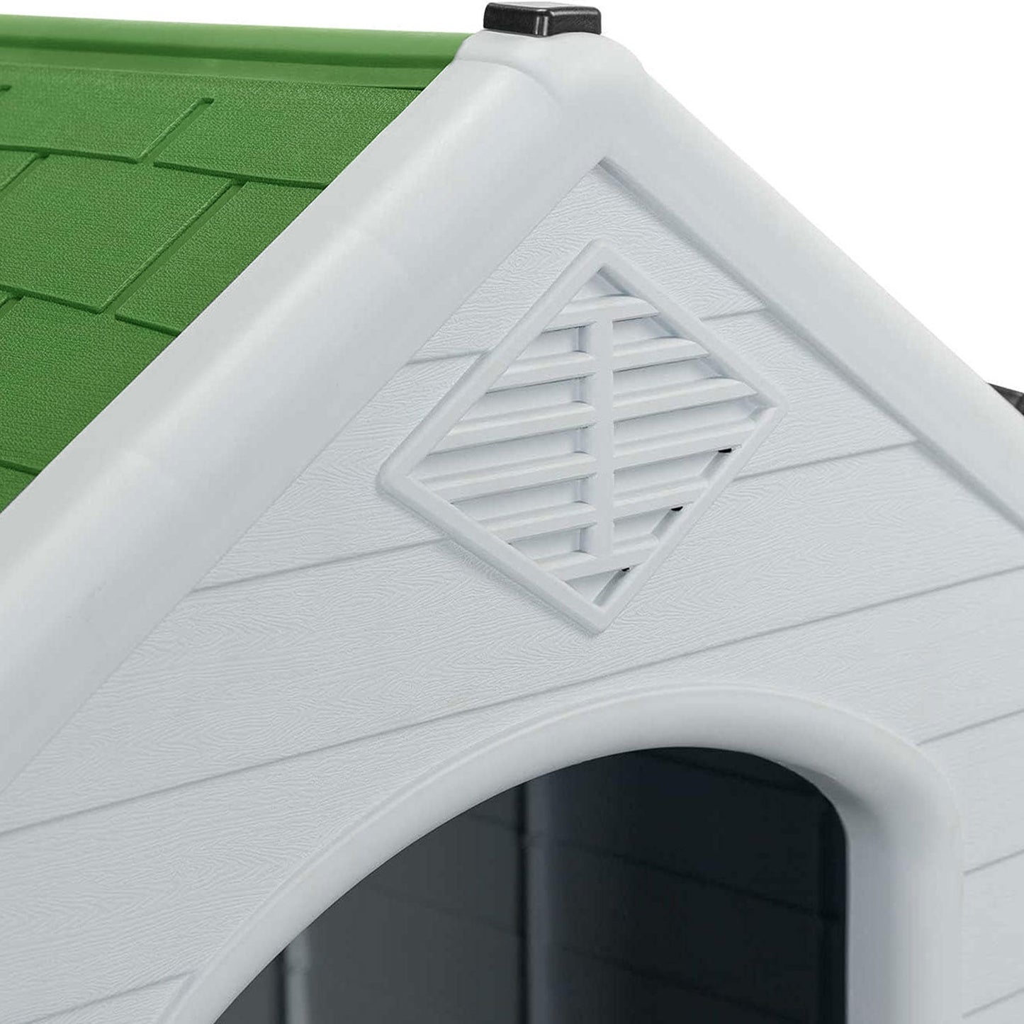 AqpetFriends Chalet Large Cuccia In Plastica Smontabile Per Cani di Taglia Grande