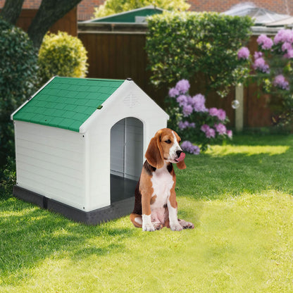 AqpetFriends Chalet Medium Cuccia In Plastica Smontabile Per Cani di Taglia Media