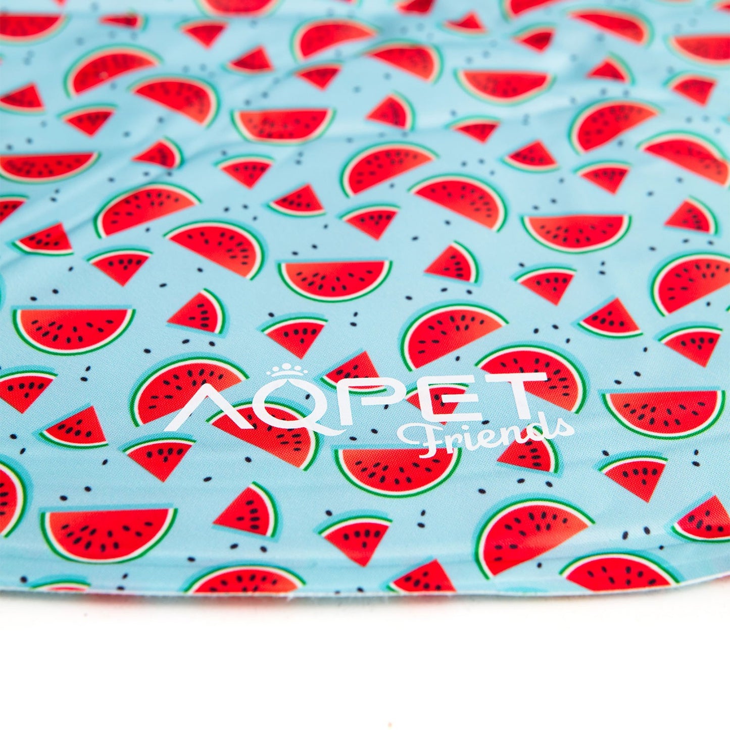 AqpetFriends Fresh Round Mat Fruit Tappetino Refrigerante Tondo Per Cani e Gatti 60cm