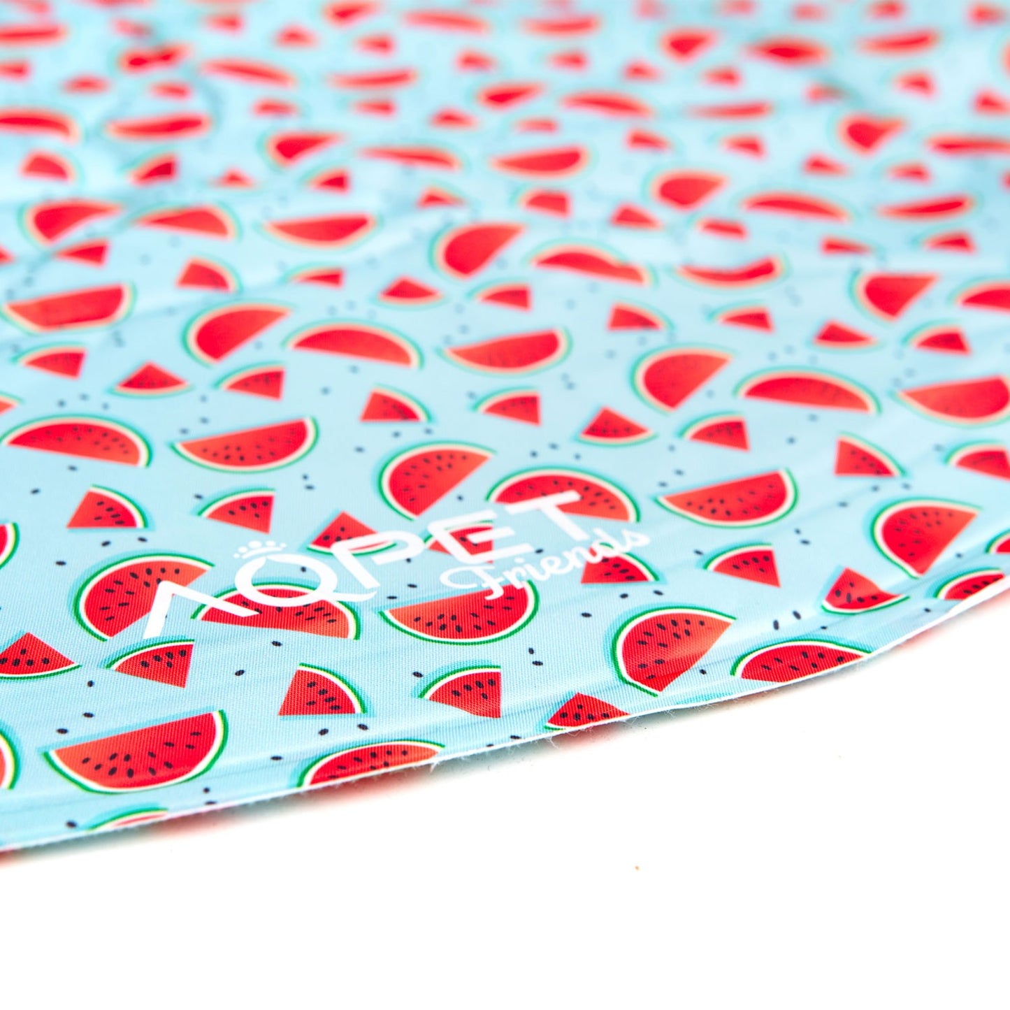 AqpetFriends Fresh Round Mat Fruit Tappetino Refrigerante Tondo Per Cani e Gatti 60cm
