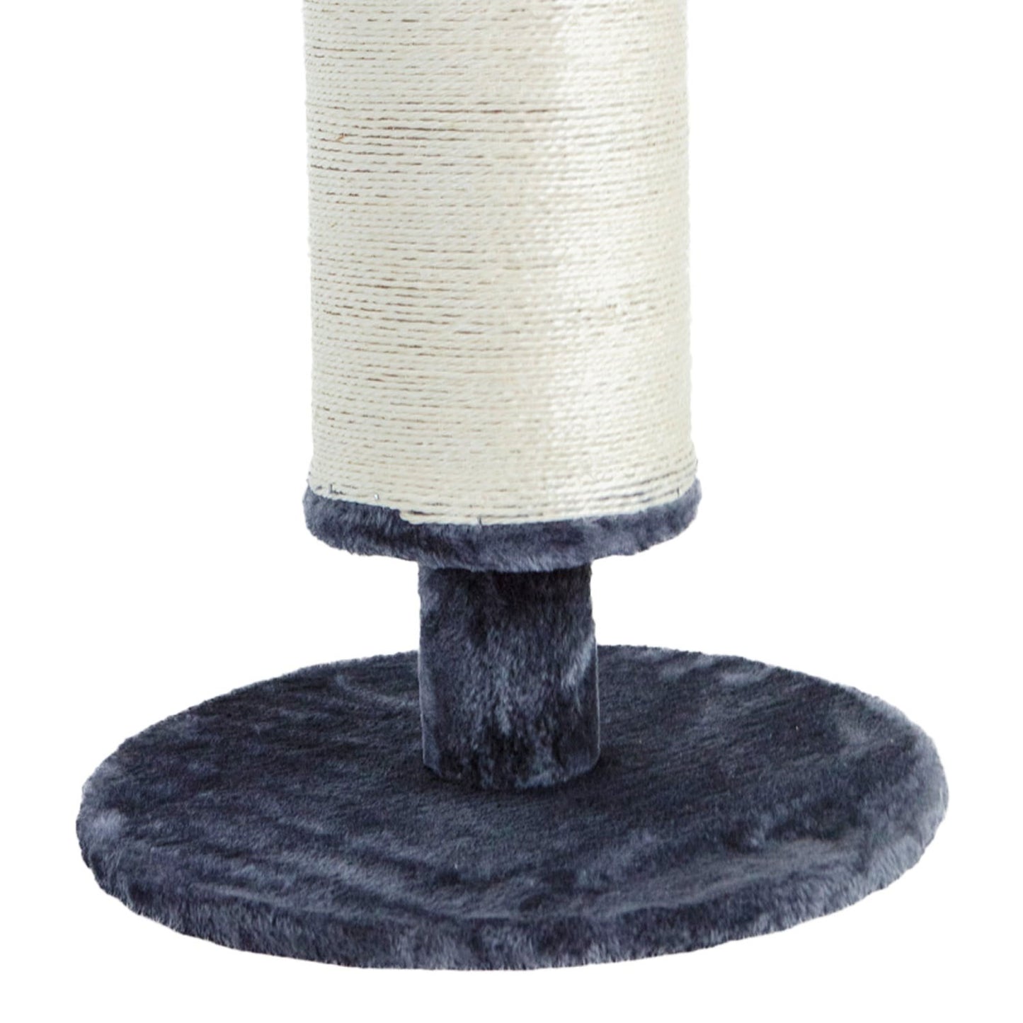AqpetFriends Dublin Tiragraffi Rivestito In Peluche e Sisal Per Gatti 58cm Grigio