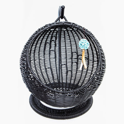 AqpetFriends Morfeo Cuccia Sospesa per Gatti di Alta Qualit? e Design Elegante Nero