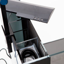 Aqpet Aqua 60 Rear Kit Vasca In Vetro Extrachiaro Con Filtro Laterale e Luce LED Integrata 60x30x30cm