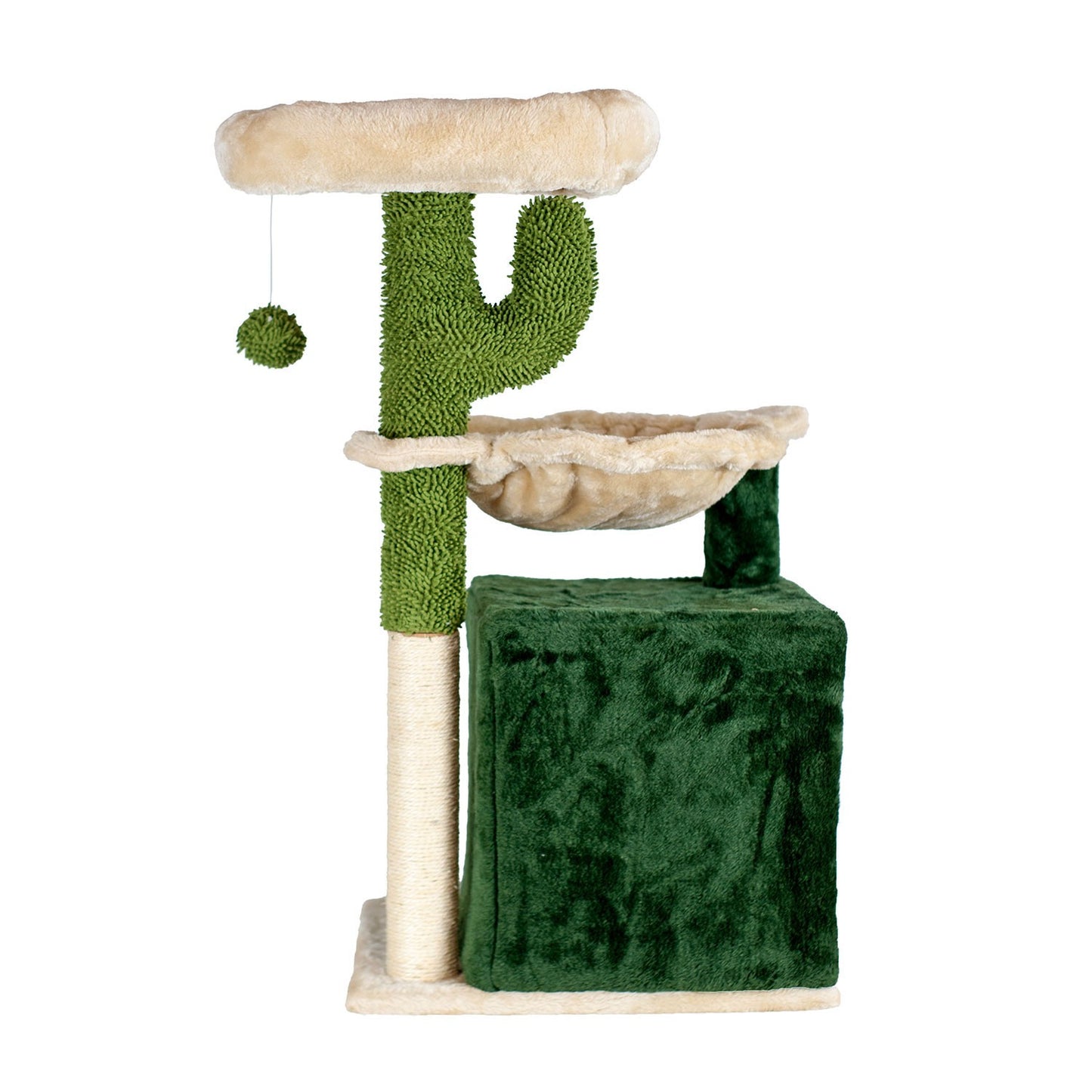 AqpetFriends Mexico Tiragraffi In Sisal per Gatti 75cm Beige&Verde