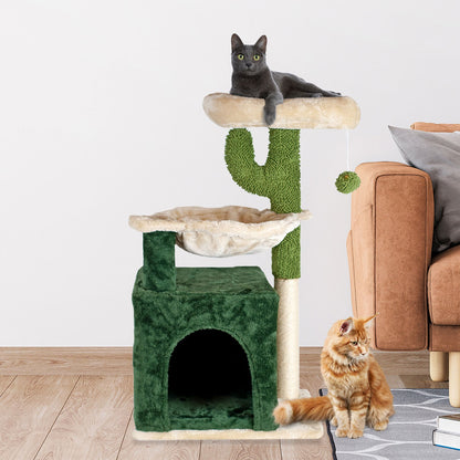 AqpetFriends Mexico Tiragraffi In Sisal per Gatti 75cm Beige&Verde