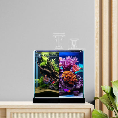 Aqpet Qube Kit 25 Sistema Completo E Funzionale Per Acquari D?acqua Dolce E Marina 19L
