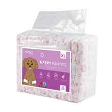 AqpetFriends Nappy Panties Pannolini Assorbenti a Mutandina per Cani Conf. Da 10 Pz.