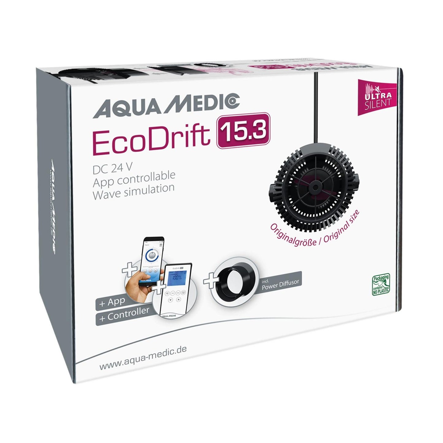 AquaMedic Eco Drift X.3 Series Pompa Di Movimento Per Acquari Con Controllo App