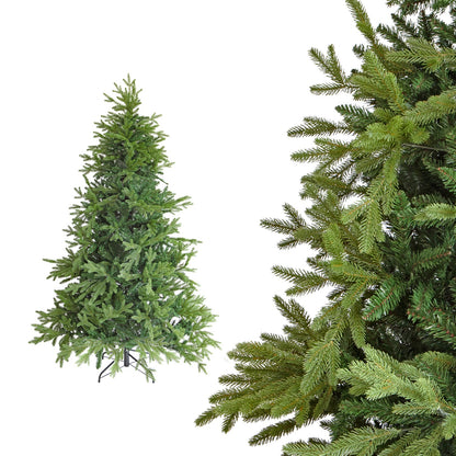 Albero di Natale folto e realistico - PVC, facile montaggio e base stabile