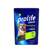 Prolife Snack Sensitive Grain Free Rabbit Alimento Complementare Ricco In Coniglio Per Cani Adulti Di Tutte Le Taglie 90gr
